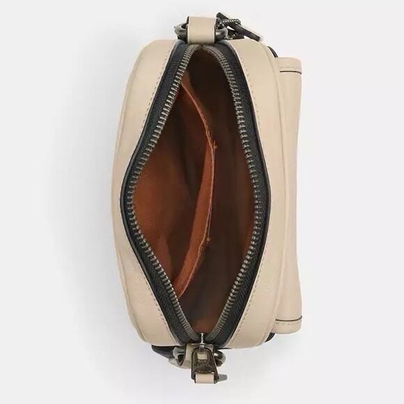 NWT Coach Turnlock Crossbody Bag Leather Qb/IVORY CAJ31 - Picture 10 of 10